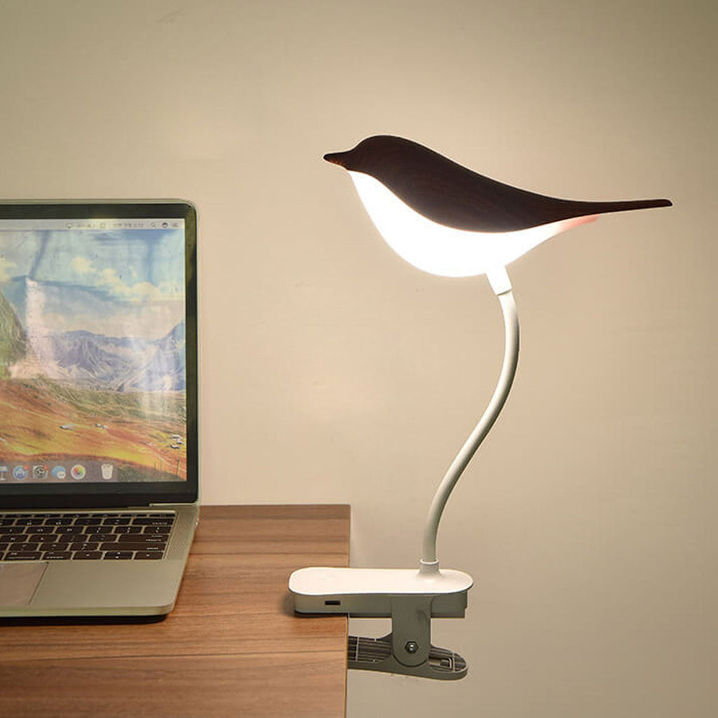 Bird Clip Charging Night Table Lamp