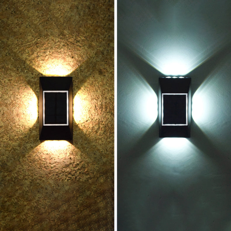 Sensor Rectangle ABS Plastic Outdoor Light