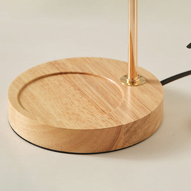 Solid Wood Lily Valley Table Lamp