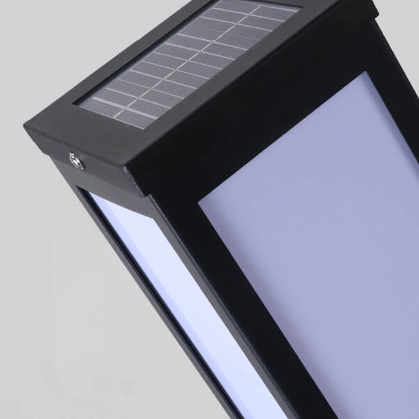 Modern Solar Lawn Square Outdoor Light