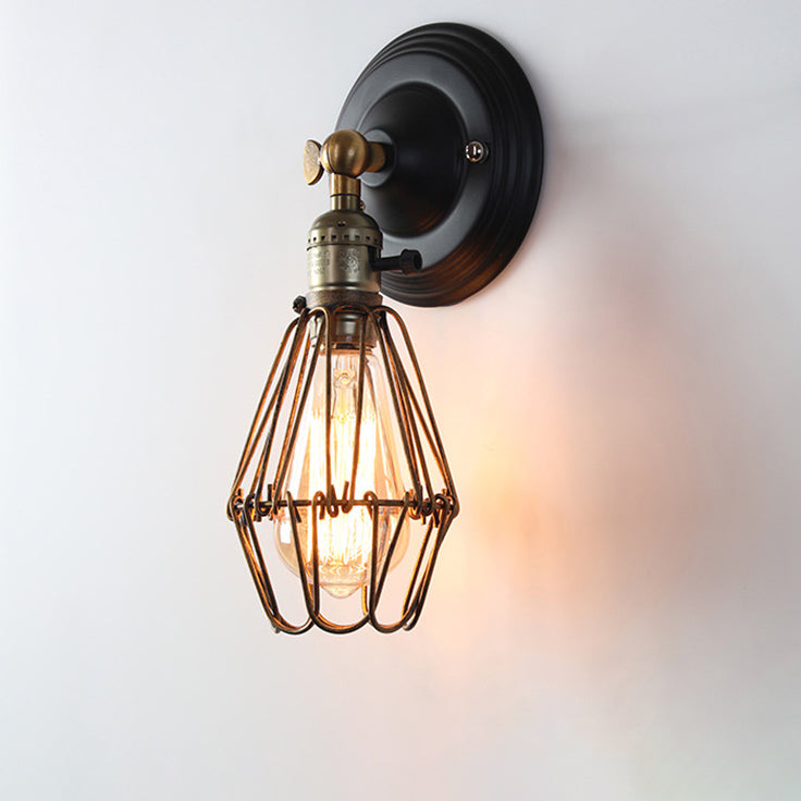 Iron Bracket Dining Room Wall Lamp