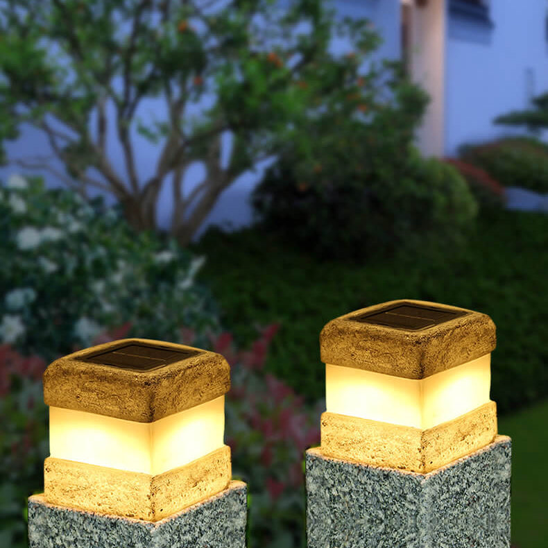 Simulation Stone Design Garden Outdoor Light