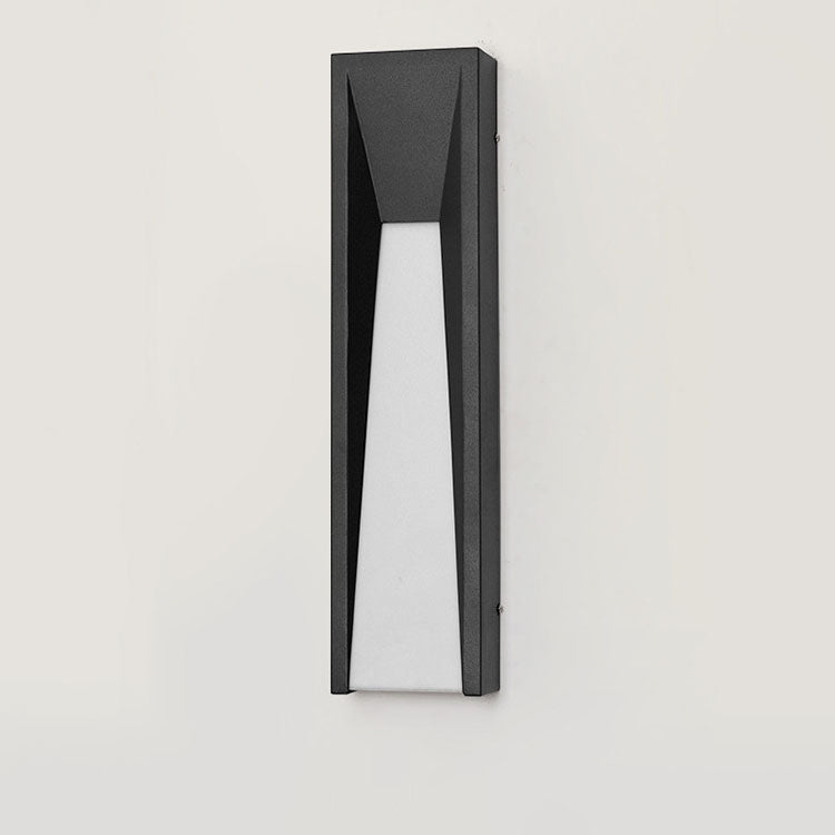 Stainless Steel Cuboid Acrylic Outdoor Light