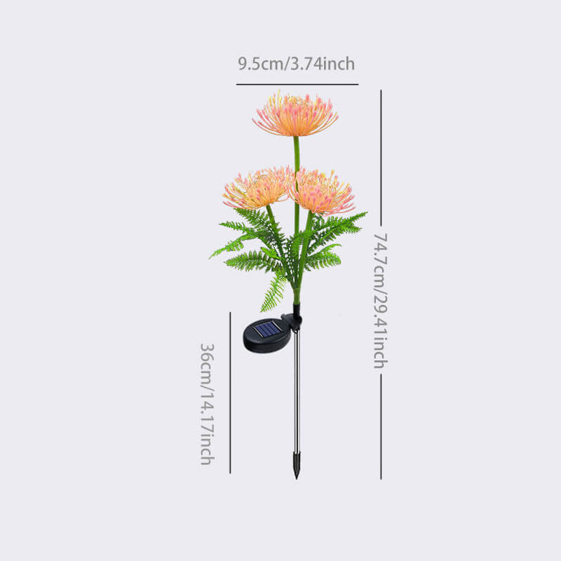 Imitation Sunflower Lawn Insert Outdoor Light