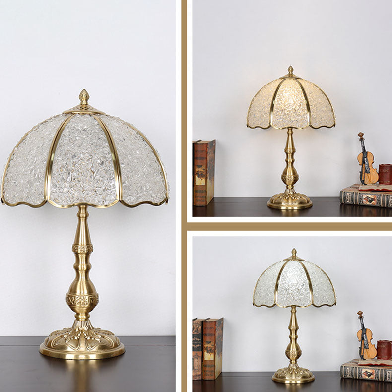 Umbrella Half Circle Full Table Lamp