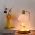 Log Glass Dome Melting 2-Light Table Lamp