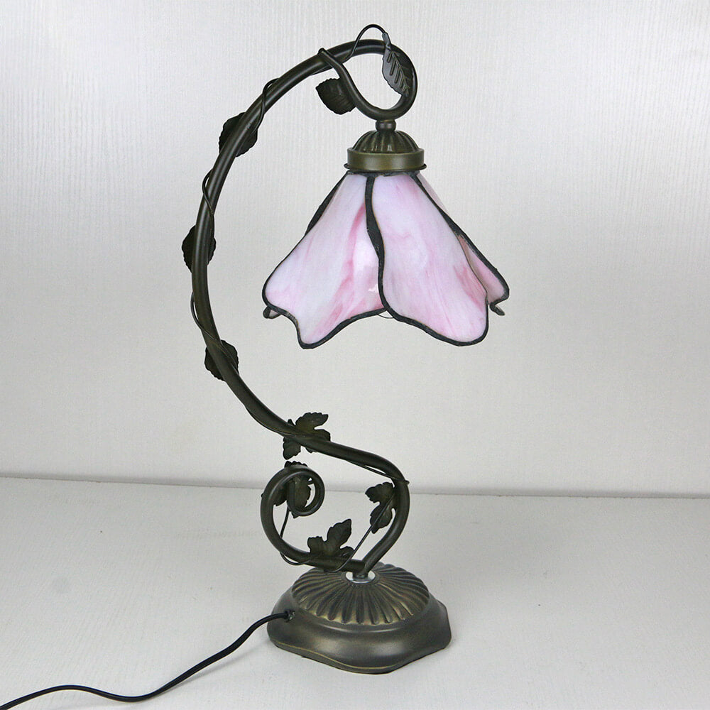 Flower Petal Resin Stained Table Lamp