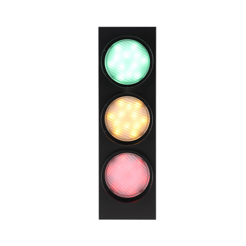 Traffic Metal 3-Light Wall Lamp