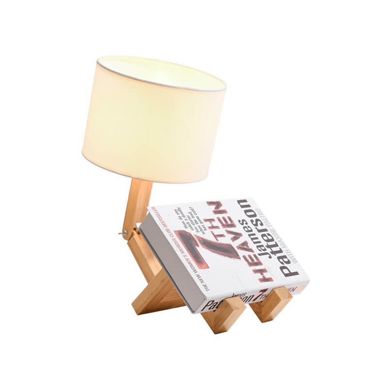 Fabric Robot Table Lamp