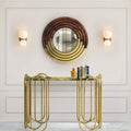 Bowl Shaped 2-Light Wall Lamp