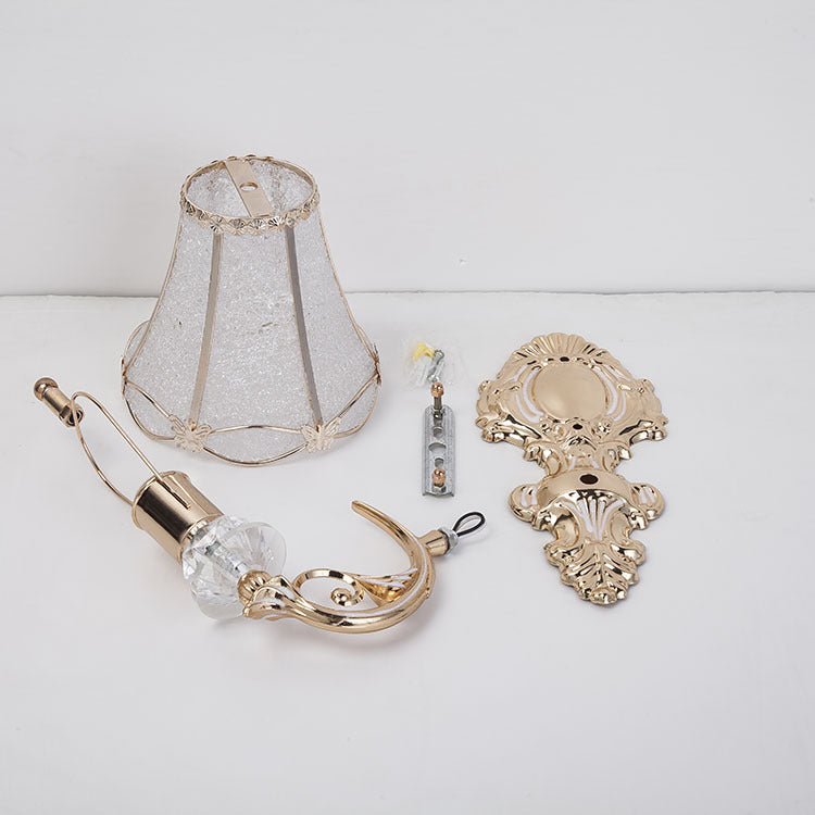 Resin Iron Conic Cylinder Wall Lamp