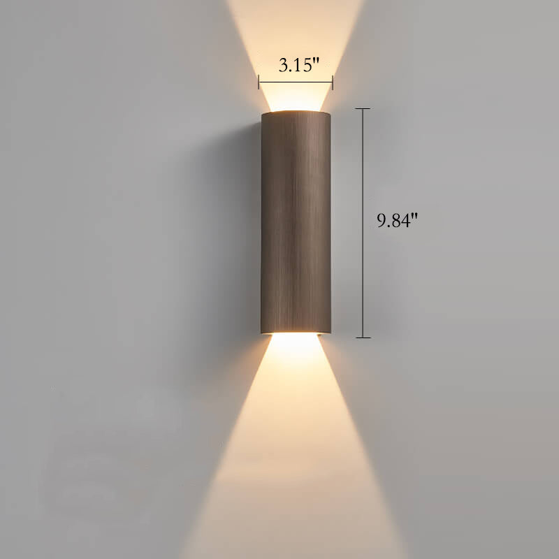 Aluminum Cylindrical Wall Lamp