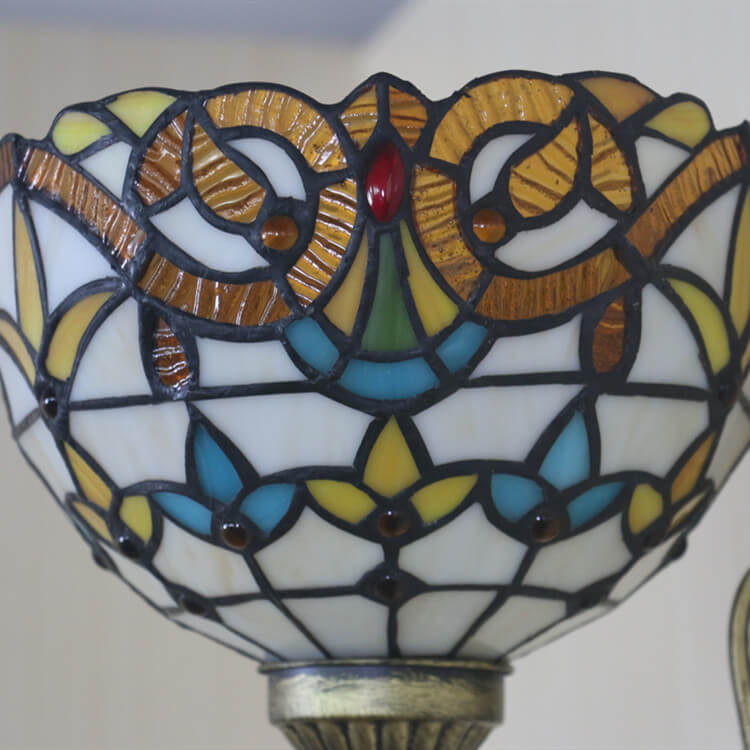 Flora Stained Glass Wall Lamp