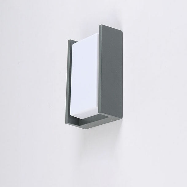Square PC Patio Outdoor Light