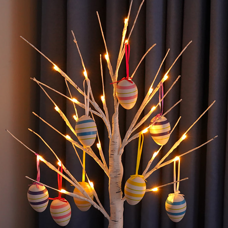 Easter Egg Decorated Tree Table Lamp