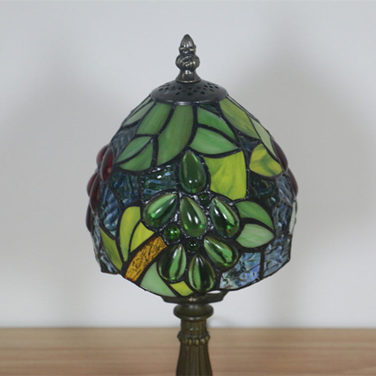 Grape Fruit Stained Glass Table Lamp