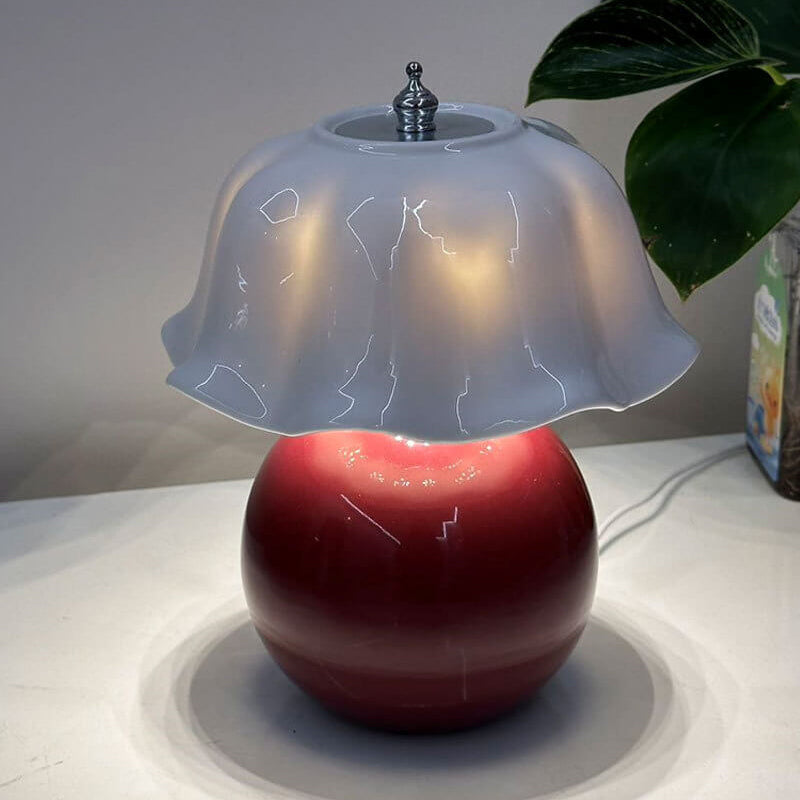 Decorative Floral Ceramic Table Lamp