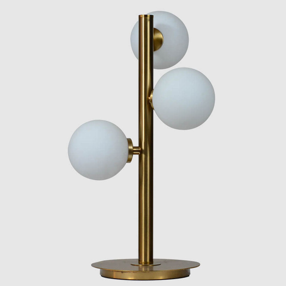 Magic Bean Glass Iron 3-Light Table Lamp