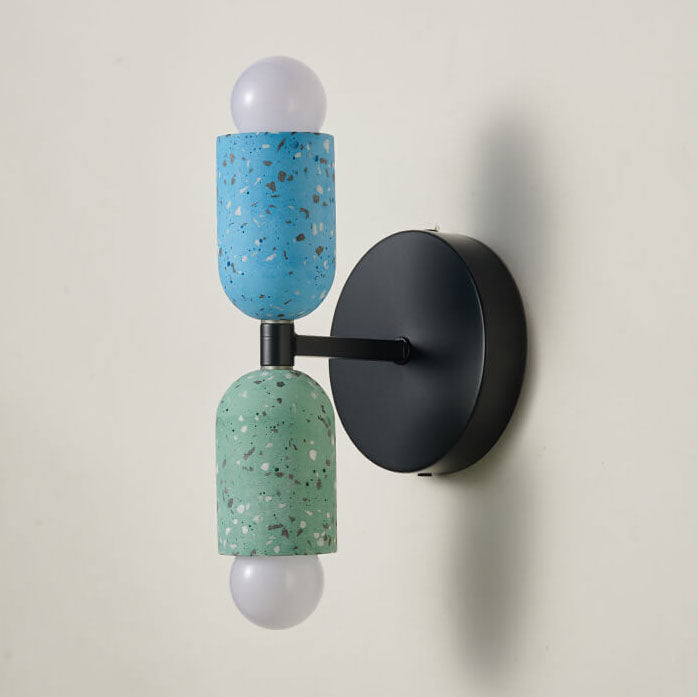 Iron Cement 2-Light Wall Lamp