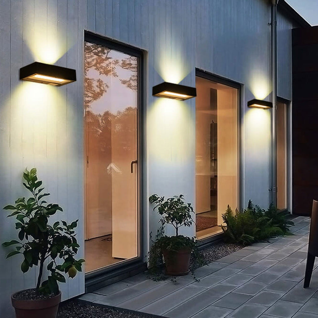 Aluminum Alloy Glass Remote Outdoor Light