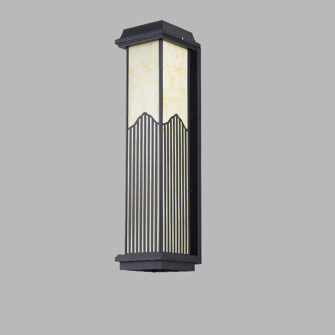 Aluminum Rectangular Column Outdoor Light
