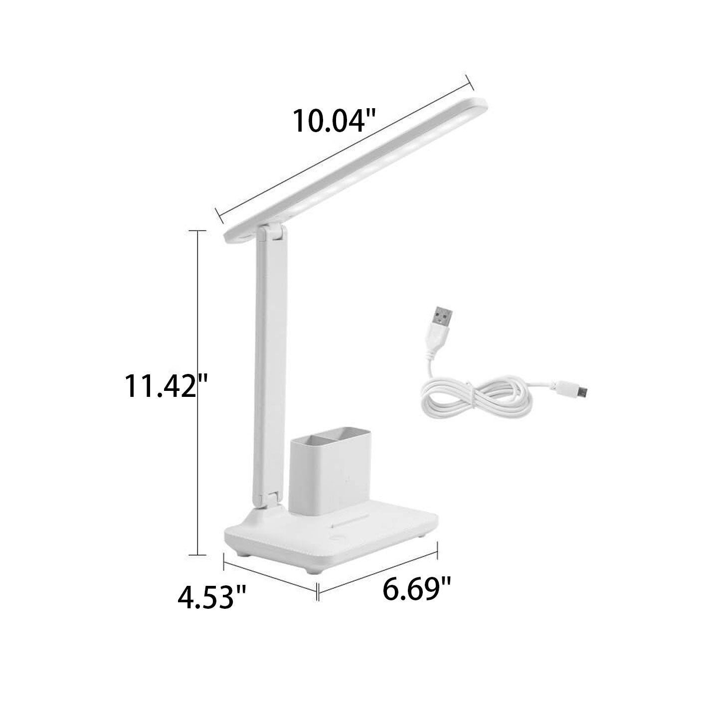 Folding Pen Holder Eye Table Lamp