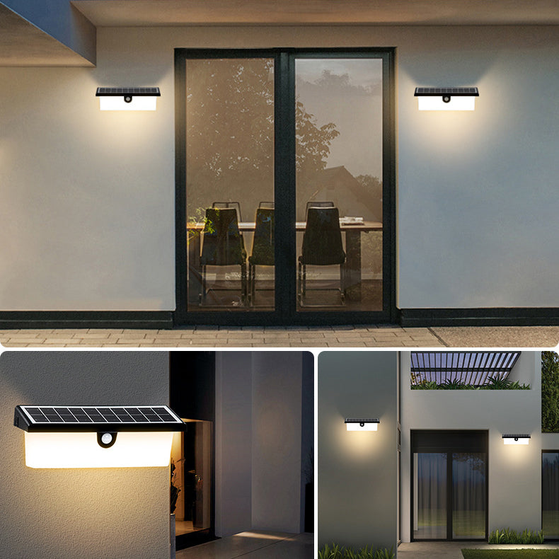 Rectangle PC ABS Garden Outdoor Light