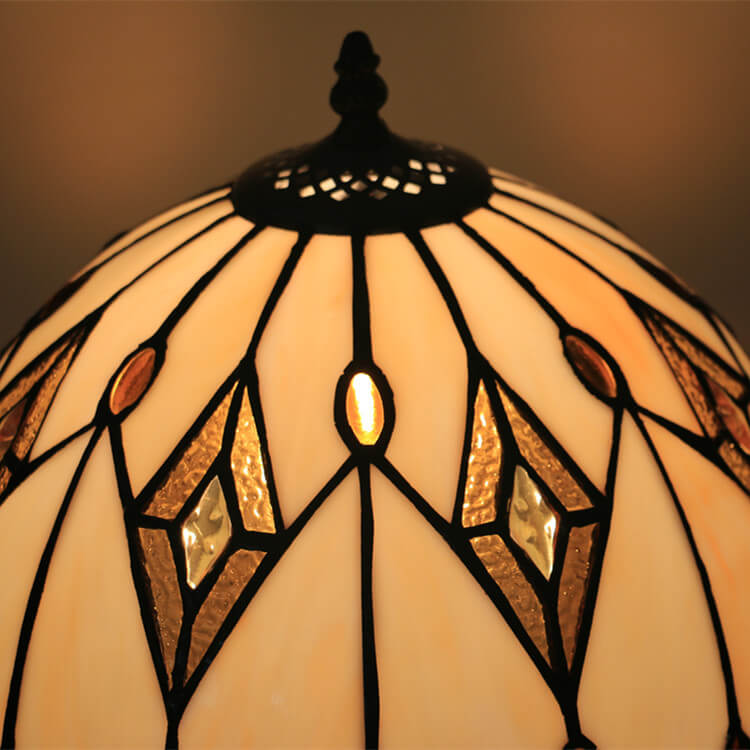 Baroque Gems Dome Stained Table Lamp