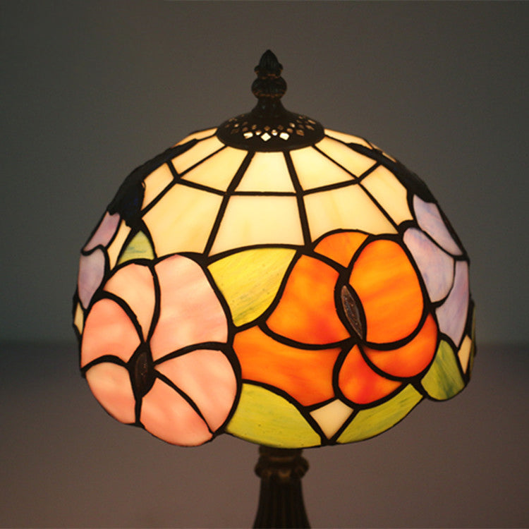 Dome Flower Zinc Alloy Table Lamp