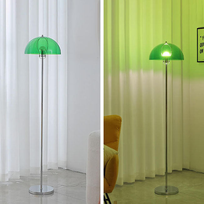 Nordic Vintage Acrylic Clear Floor Lamp