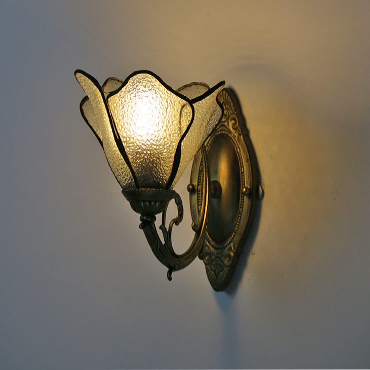 Petals Stained Glass Wall Lamp