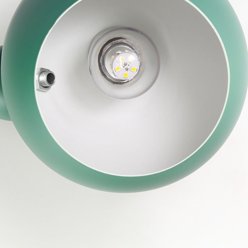 Cartoon Bear Dome Kids Wall Lamp