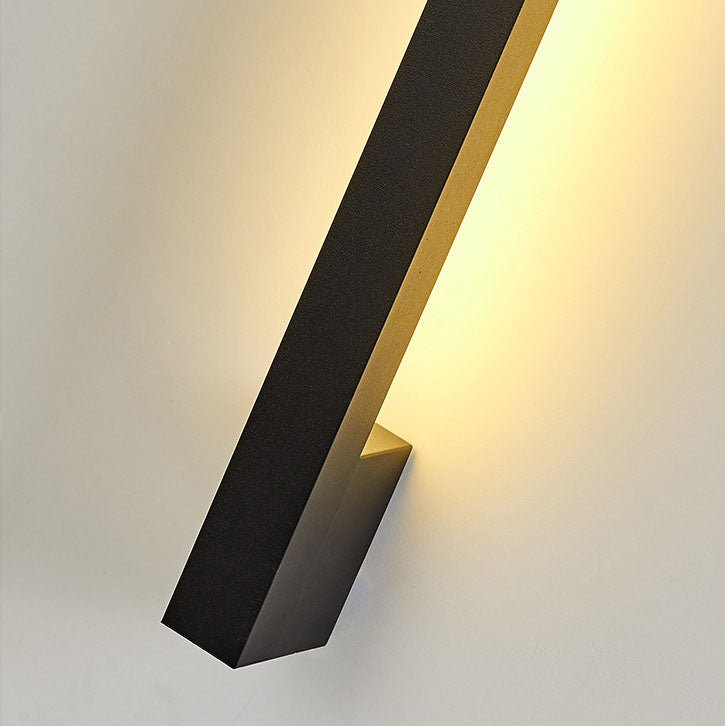 Long Strip Aluminum Silicone Wall Lamp