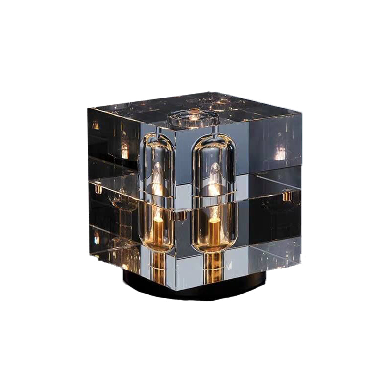 Crystal Stereo Geometric Design Table Lamp