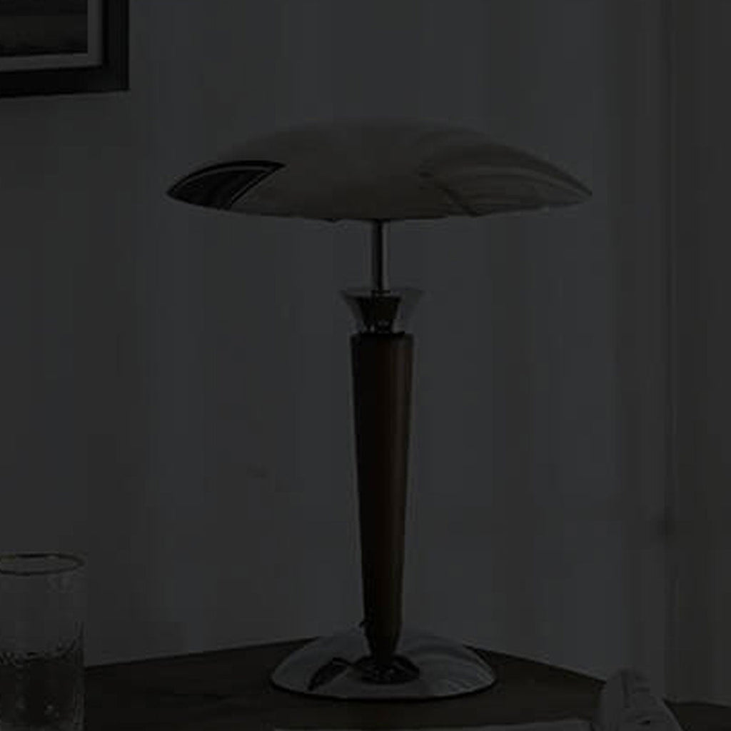 Solid Wood Hardware Table Lamp
