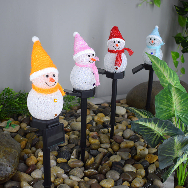 Christmas Plastic Rice Ball Floor Lamp