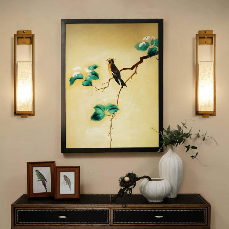 Classical Iron Cloth Wall Lamp