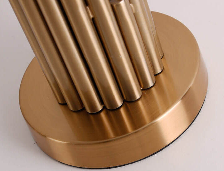 Fabric Cylindrical Design Table Lamp