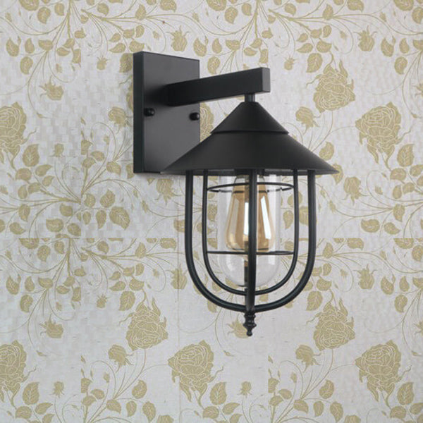 Iron Lantern Indoor Outdoor Light