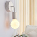 Bent Wood Iron Bedroom Wall Lamp