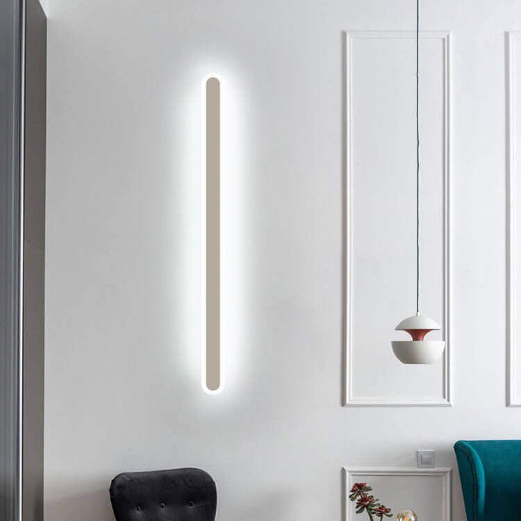 Long Bar Iron Acrylic Wall Lamp