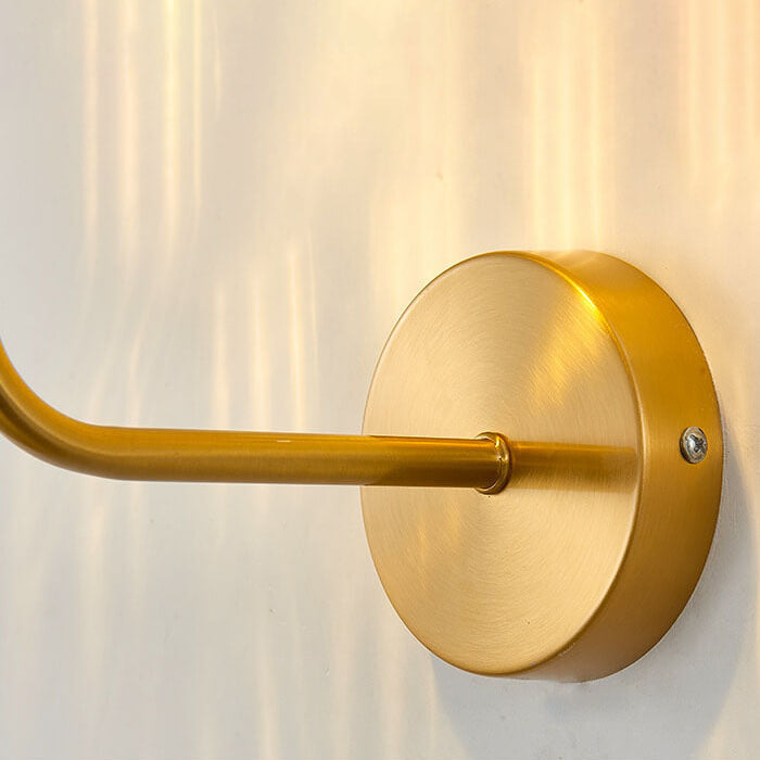 Round Ball Iron Glass Wall Lamp