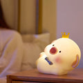 Cute Piggy Silicone Night Table Lamp