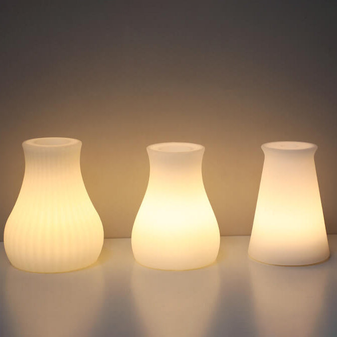 Geometry PE Battery Remote Table Lamp