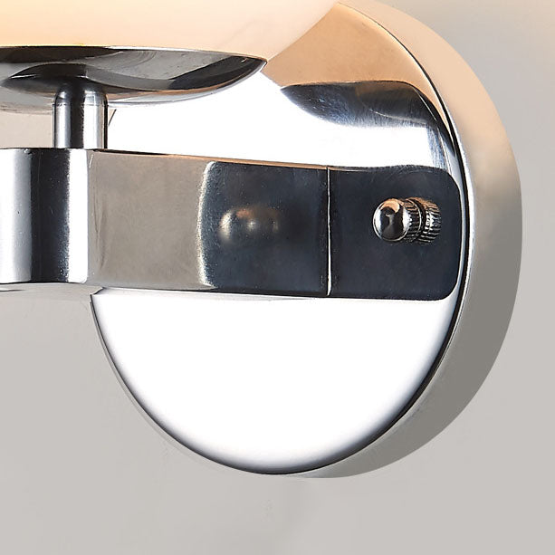 Minimal Round Head Iron Wall Lamp