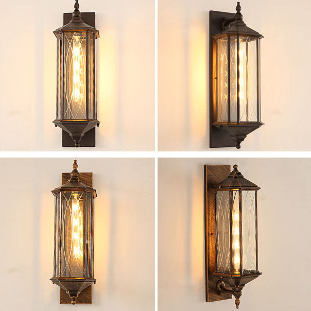 Transparent Cage Outdoor Light