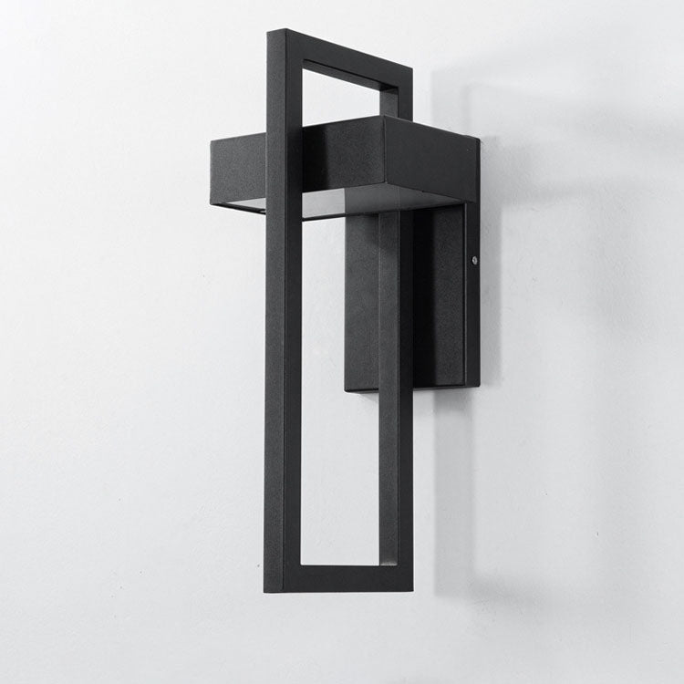 Rectangular Stainless Steel Patio Outdoor Light