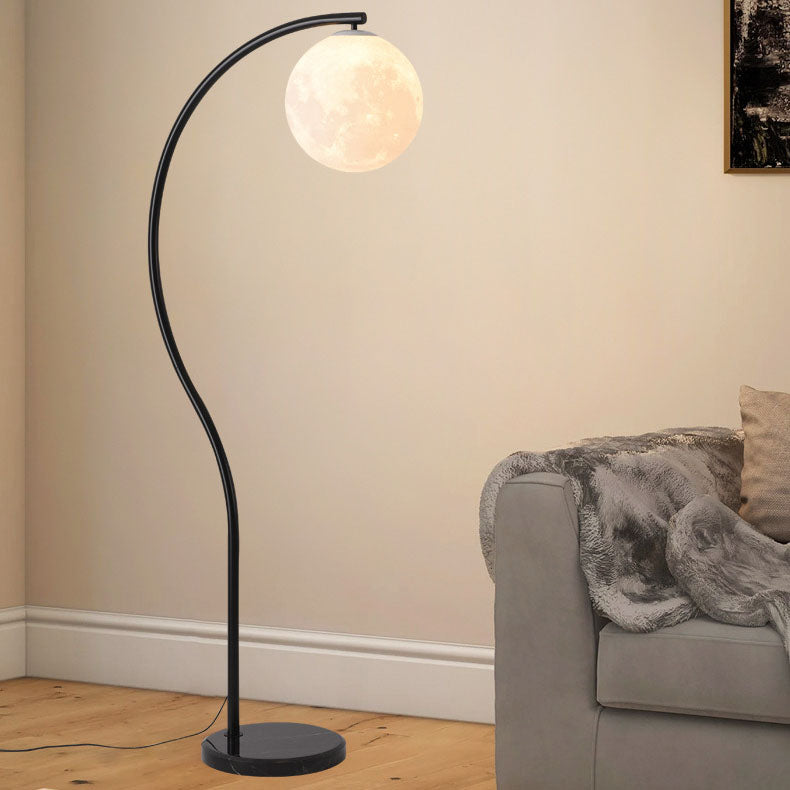Iron Marble Floor Lamp