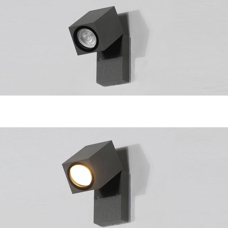 Rectangular Aluminum Garden Outdoor Light