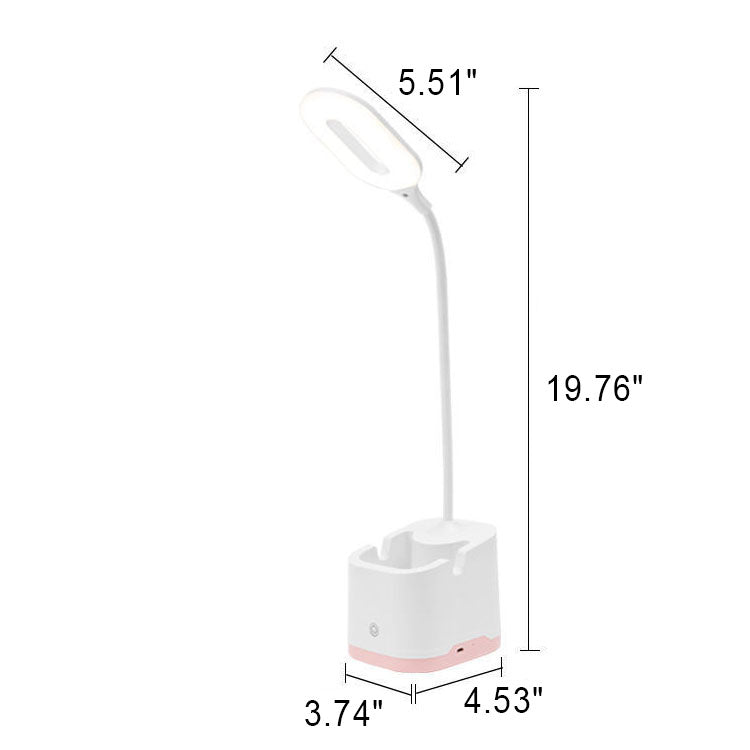 Solid Color Foldable Eye Table Lamp